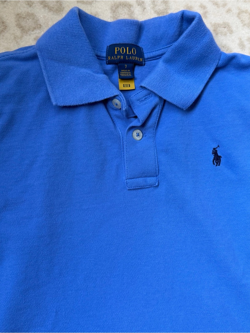 Bundle of boys summer shorts and tops (Mostly Polo by Ralph Lauren, size 7) - Picture 13 of 16